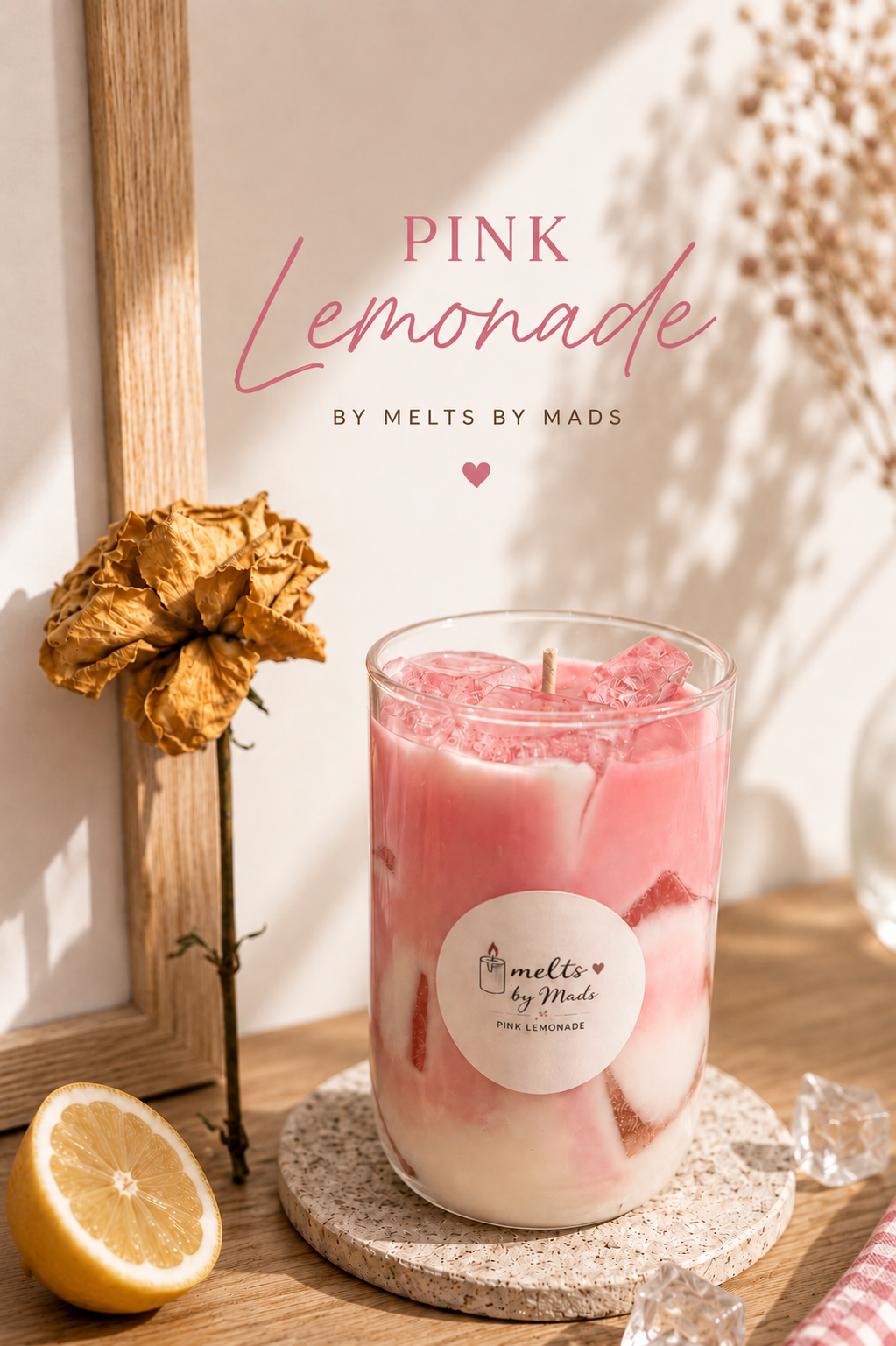 Iced Pink Lemonade
